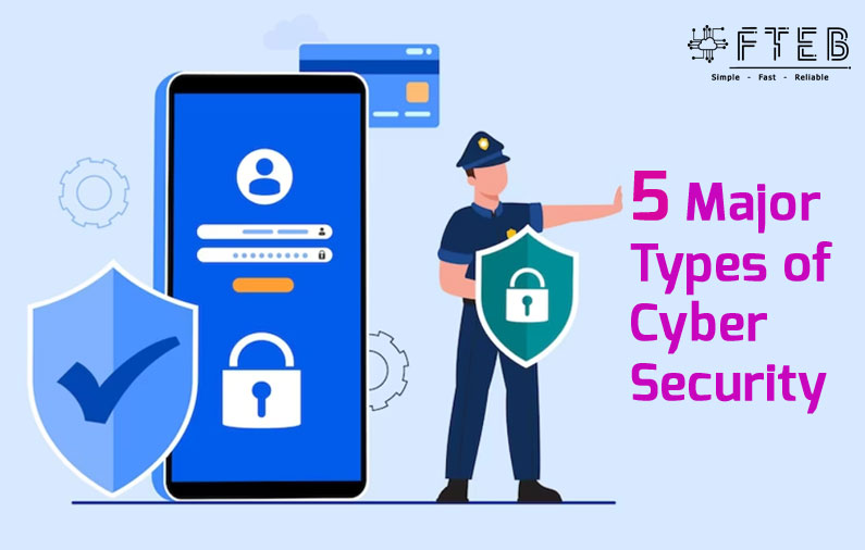 5 Major Types of Cyber Security